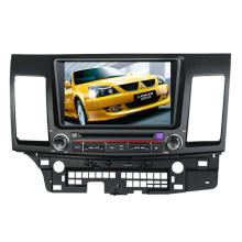 2DIN lecteur DVD de voiture digne des Mitsubishi Lancer 2006-2013 avec système de Navigation GPS Radio Bluetooth stéréo TV